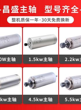 电昌盛主机轴雕刻机主轴水冷电主轴火速机电雕刻机配件主轴98258