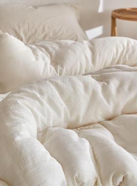 官双奇全棉层纱大豆被芯A类50%大61741豆纤维冬双李人单人春秋被