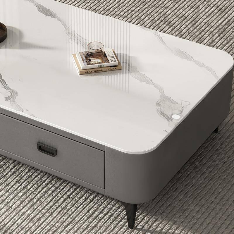 岩板厅茶客家用轻奢现代202几5新款户型简约落地茶几电小视柜ETE