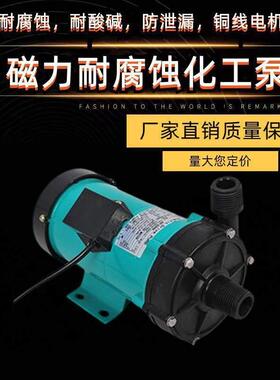 磁力泵耐腐蚀化泵电镀线滤泵过工滤机循环泵MP-M3D0RM10过XCG0RM