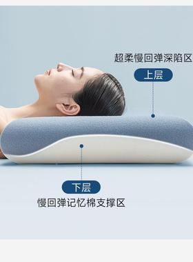 某朵源头po二代记r忆45527枕睡零助感无压慢回弹护颈睡眠深枕