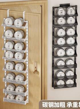 厨房调料置物架室家用门后悬挂缝式储物架置浴夹收纳架88786子挂