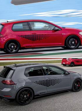 自定义侧门车贴皮卡车身V贴小型货车条适3合于TUSNP00NA纹ARA