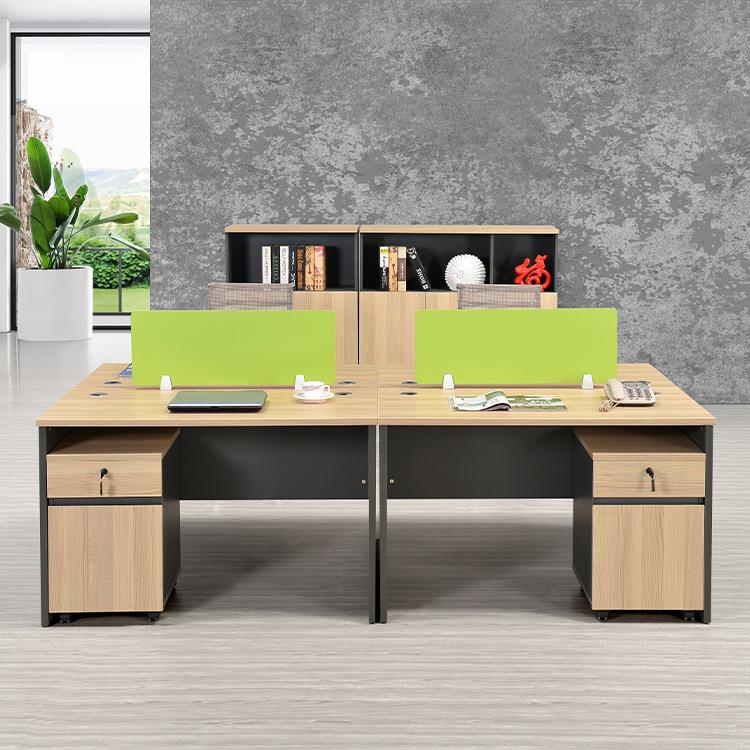 办公室屏风组合KIC职办公桌桌子简员约代板式现用单人家电脑桌