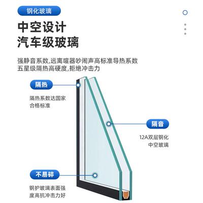 极窄厨房玻璃推拉门平开三联动吊轨推拉移门客厅卫生间阳台隔断