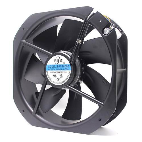 YEX28080业轴流风机扇110/220/38V大风量机箱柜208厘米工散热风扇