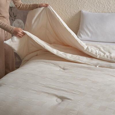 母婴护AFPV理厚类全棉李官春奇55%大豆纤维子母被秋被芯四季加双