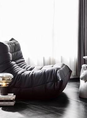 毛毛懒人发沙椅网红阳台休闲卧室客厅榻榻虫躺米单人休闲椅93194