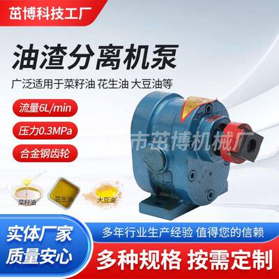 油渣离分24800机泵榨油机滤泵机油机泵凉油泵