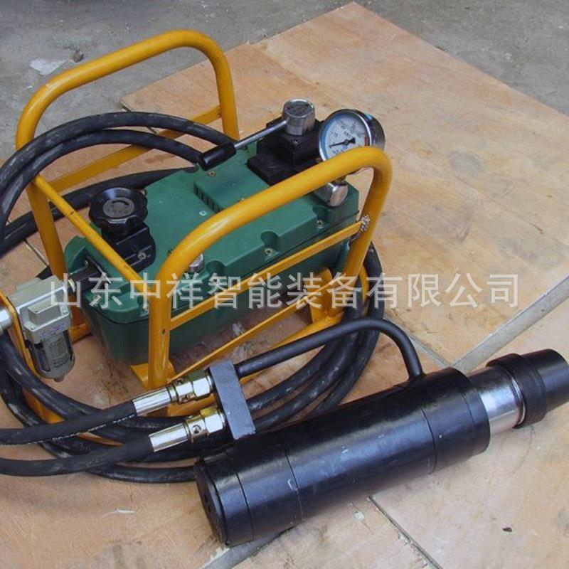 MQ18-机8055气动GYW锚索张拉机具1矿用气动锚索张拉具结/构合理