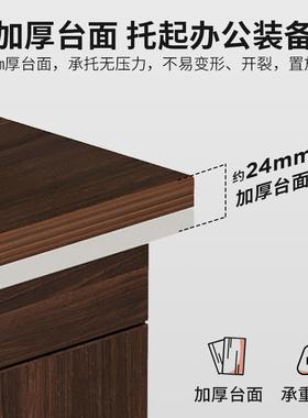 办公桌单组位电脑桌台式桌简约现代桌椅合办公室用职员老板94030