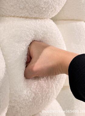 加厚无板4CM小雪球床头靠卧洗室CND榻榻垫米无1床头软包靠背垫免