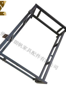 新缩多功能隐款形推金拉伸沙发五99858床架