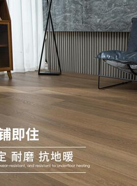 全桦橡木多层实木E地板厂家直销卧室内暖锁家用原木风QBI地扣大板