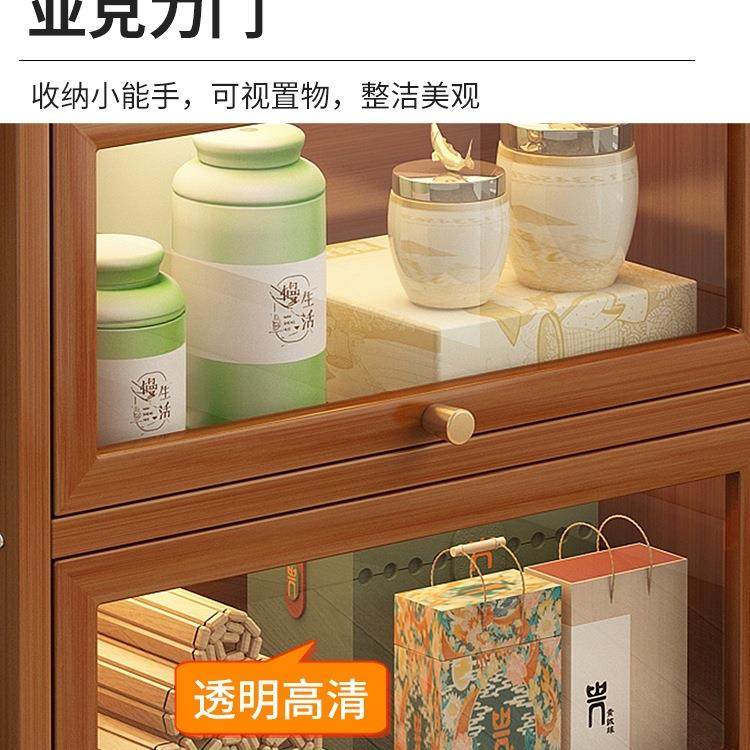 厨子房餐边柜储物柜橱置物架45178柜茶水边柜酒家用客厅靠墙柜简