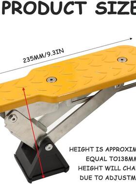 便捷式车门车脚踏板门台阶7角超长车73849门台车顶四阶代脚蹬