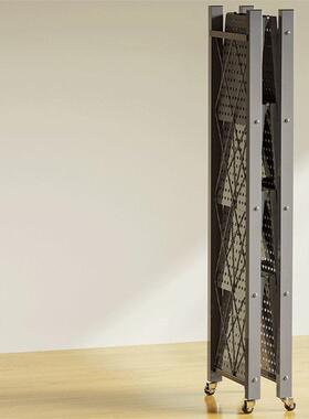 可移折动叠置23574物架货架免安装落多收纳架家地用仓库储物架层