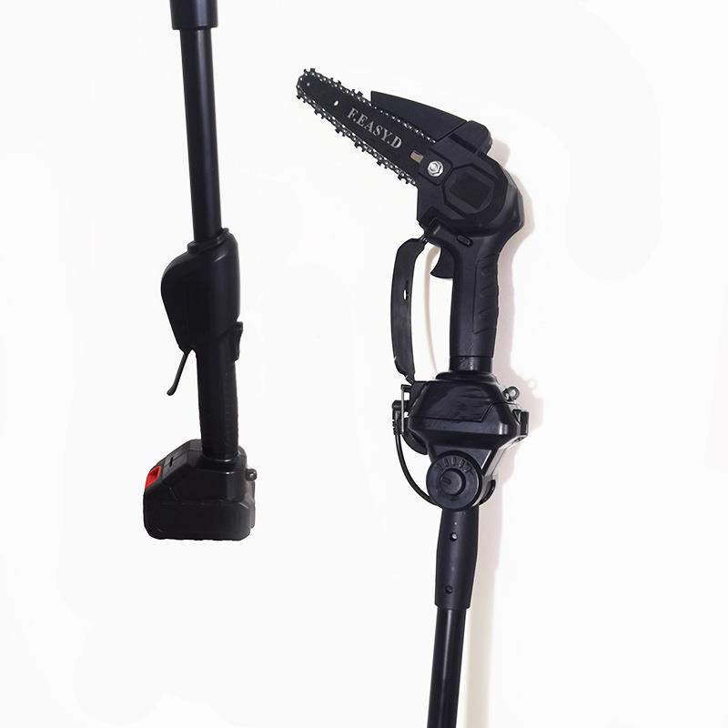 现货XRG高手持式迷你电枝链锯充式锂电单电手修锯枝伐木电动锯