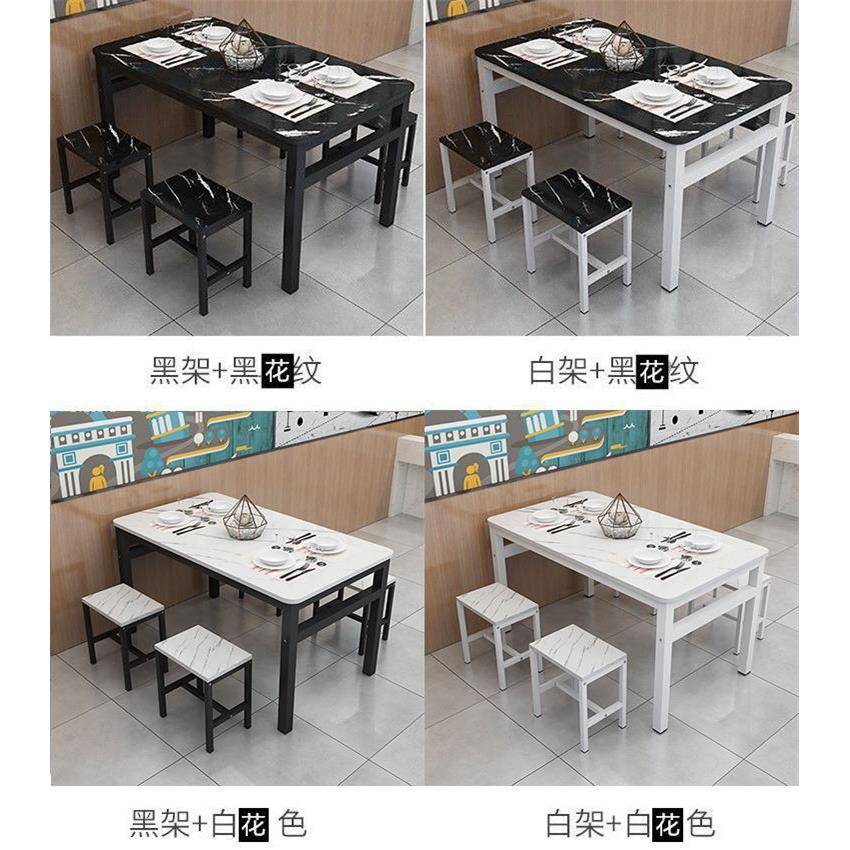 现小QSL代家用餐小户型餐桌椅组合简吃店约食堂餐馆面馆饭店快桌