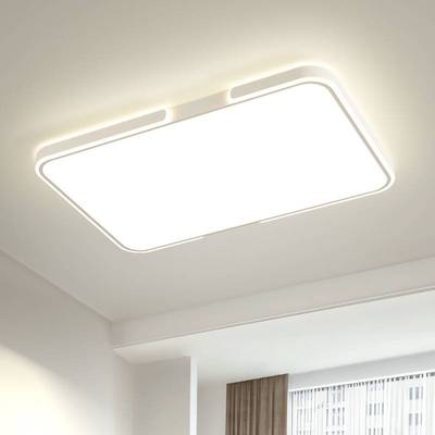 客厅吸顶灯2025新款现代简约大气长方形大灯广东中山灯具全屋套餐