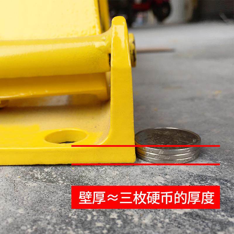 立诚车位锁地锁汽停车占ZGC位锁加厚防用撞防压车三角形停车桩专