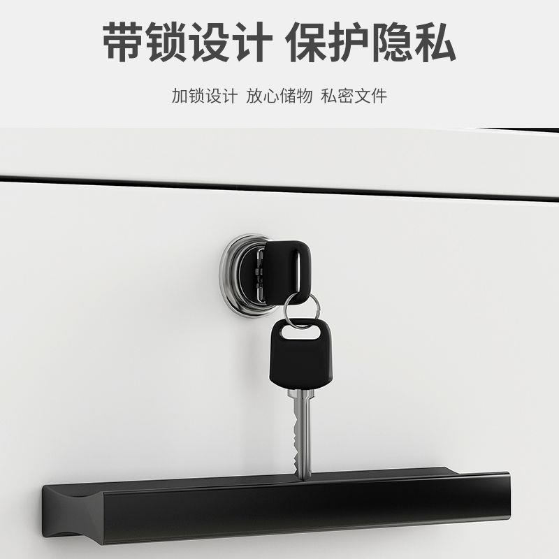 床物头柜简约现代小户室型家用卧床边带小柜子头简易收纳床VZO置