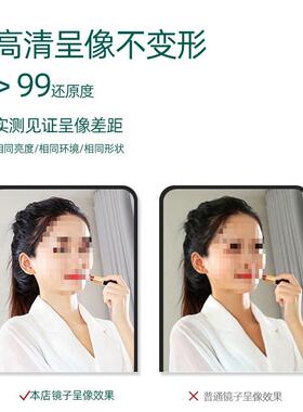 全身镜璃贴墙自粘壁挂式穿镜衣家用卧室墙免打孔PYV挂墙试衣面玻