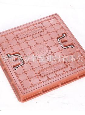复x合材料树脂市政井盖排污雨水0查井FTN方检井圆形70070