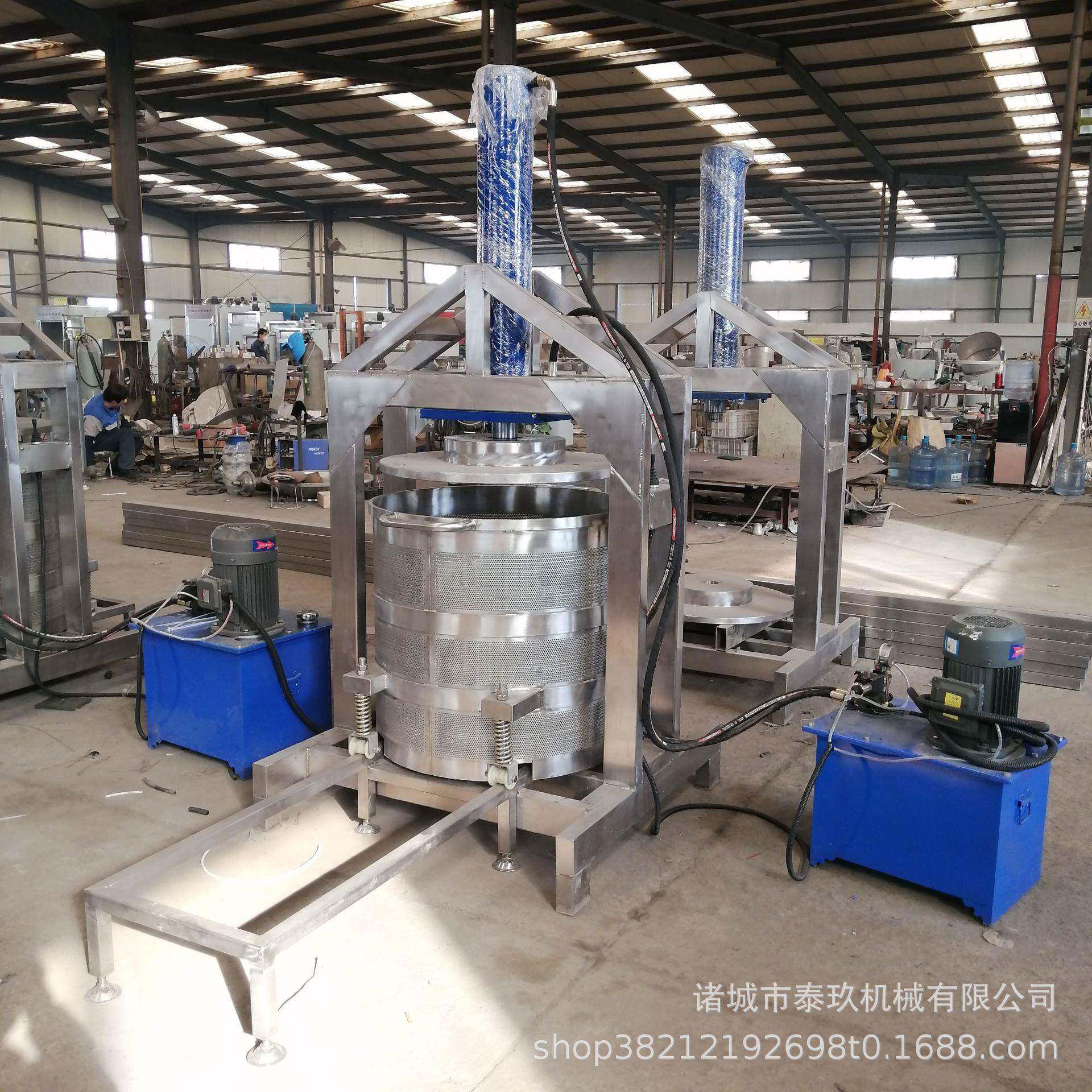 果蔗蔬破碎机萄压榨机型高产甘榨汁机葡酒AOI糟压榨机玉米压榨大