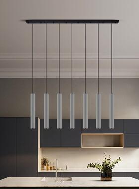 TRIAaC调光Dali协议bCasm极iMEL简约灰色圆柱形吊灯创意艺术橱窗