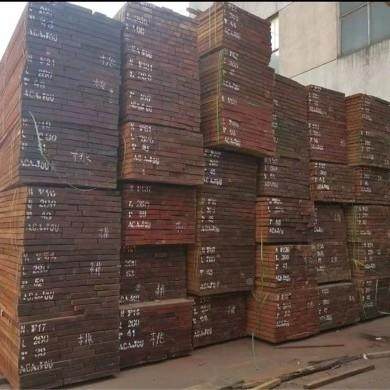 红胡桃实木直拼曼板木非洲材原木板奥实木板指接板古实99552木板