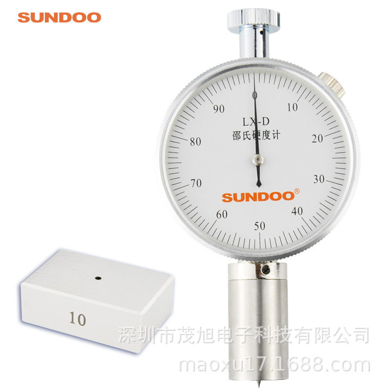 Sundoo/山度【LX-D】邵氏硬度计 指针式测量高硬度橡胶/塑胶材料