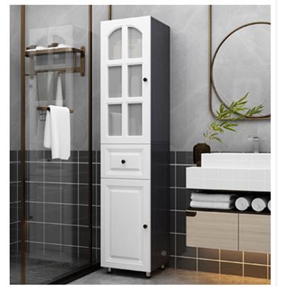 0A墙制浴室收纳柜角柜厕所边角架柜F76SH5M9落地式转角置物夹缝侧