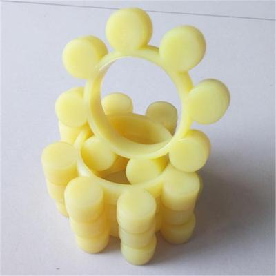 YOX耦器弹性体联轴器冲40015垫聚氨酯花垫非标梅件缓高弹性合pu优