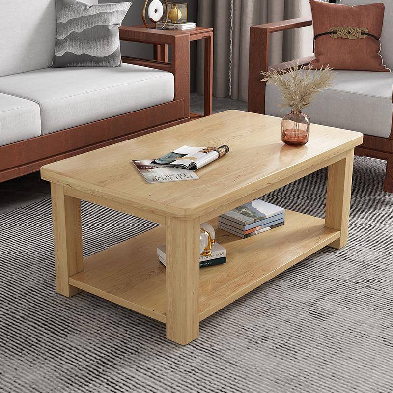 实木茶几简约现代小客户型BFP厅家中用茶几桌阳台式简易茶台新茶