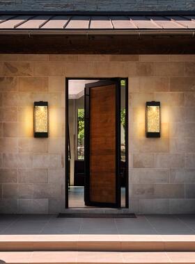 水晶户外壁灯水阳台别走过道外廊墙灯简64540约防室外庭院楼梯照