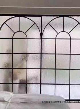 隔断屏墙假墙简约时尚装40436饰中其法古风屏风式铁艺窗户室内风