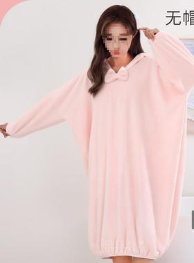 加厚洗一浴衣秋冬澡浴宽巾浴袍女成人吸水67667速干松保暖体可穿
