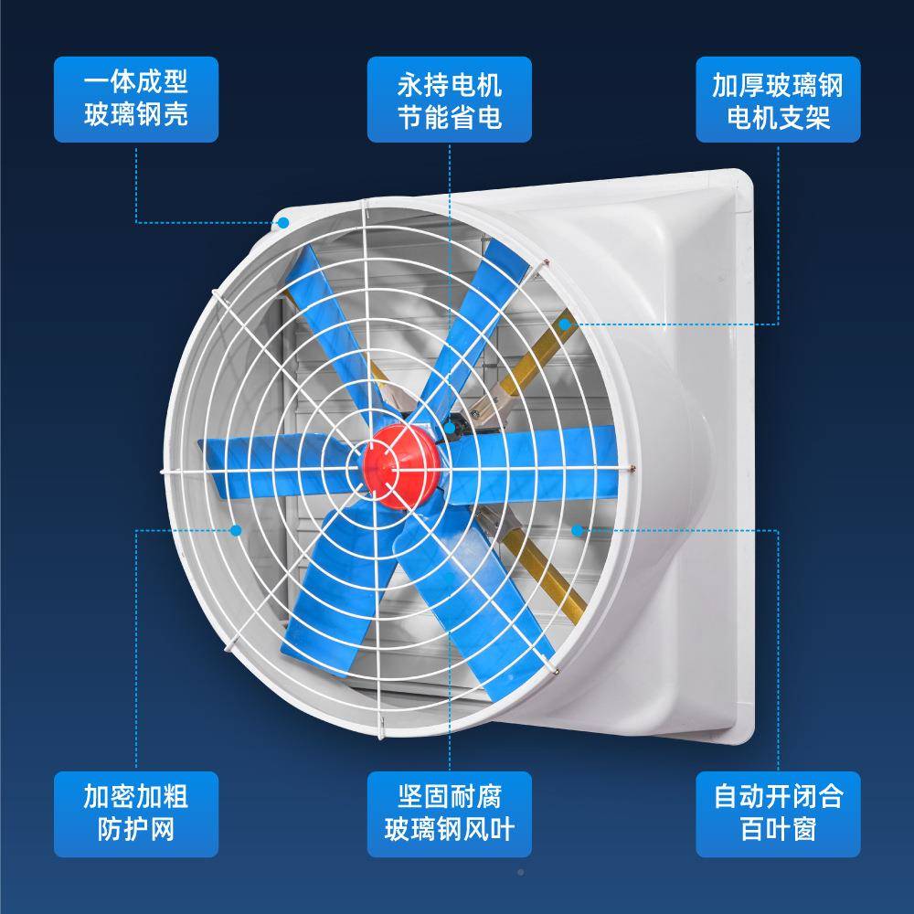 镨斯钢工业玻璃VAF1060型负压机排风风设备矿场欧厂房风机