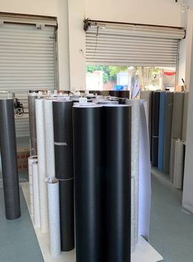 黑色拉丝装饰贴自软粘墙纸壁纸展翻71628柜膜新贴纸波音片