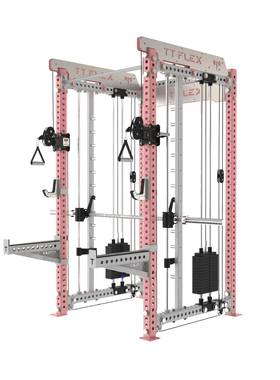 RE小飞动滑轮定滑轮三合一龙架多P功鸟门能综91706合训练器