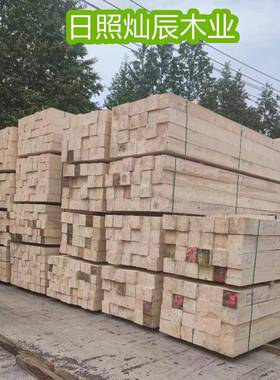 古建长10186用6米枕木方木柱木建筑方木实木抛木材建圆筑方木光木