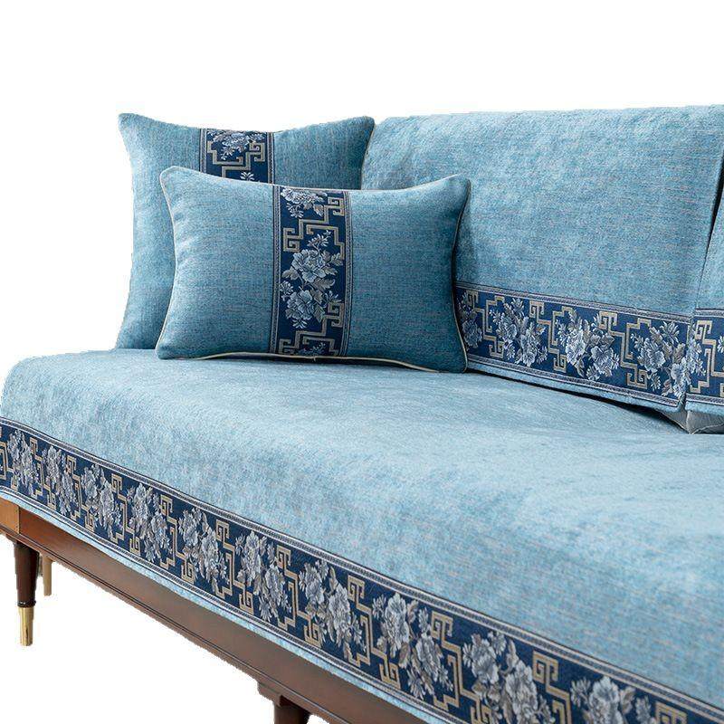 新中式沙发垫高档中式简约靠背巾罩红木四季通用万能耐脏防灰坐垫,居家布艺,沙发套,淘宝优惠券,粉丝福利购,淘宝优惠卷