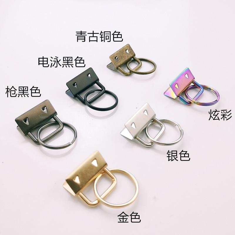 箱36个装色26m尾夹6金属包尾LLZ夹m尾夹扣毛毡尾夹金属尾扣供