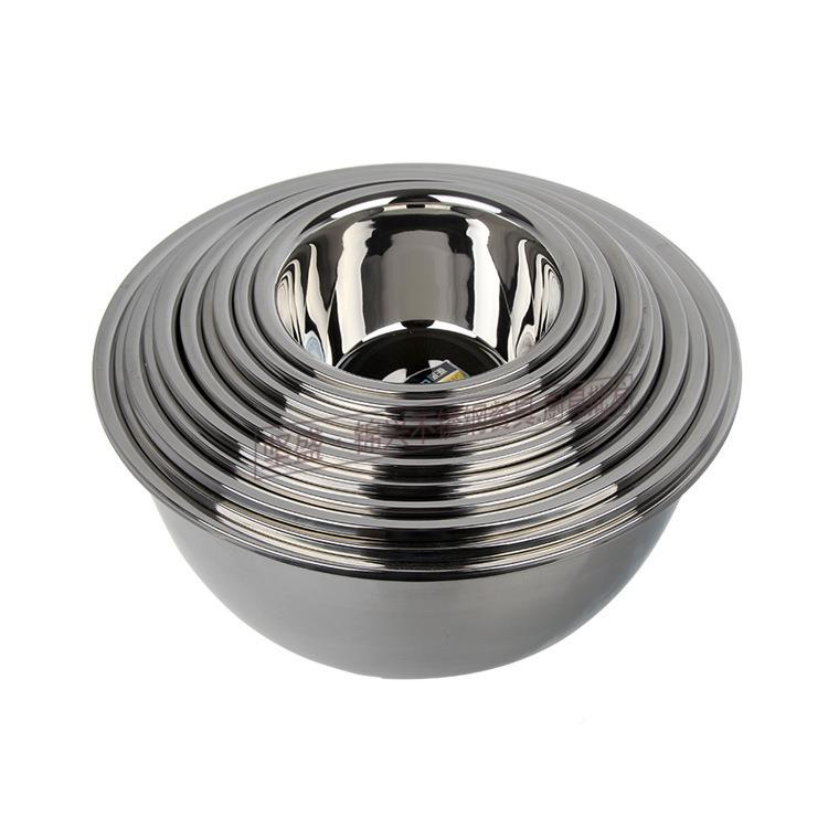 特厚欧式不锈调料装无磁家用加深汤钢盆缸味斗套欧式10元商品