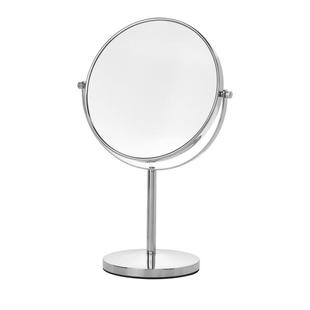 宿舍梳妆台简约旋转美容镜双面放大放桌子上镜子桌面立式化妆镜