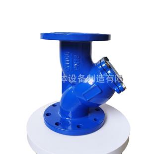 Y型过滤器球磨铸铁法兰过滤器全通径水处理管道过滤器