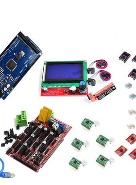 3D打印机配件2560R3+12864显示屏+Ramps1.4/1.5/1.6+A4988模块