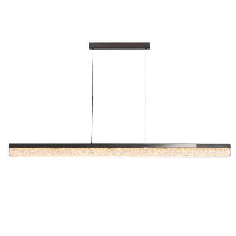 意式极简餐厅吊灯现代简约吧台餐桌护眼高端设计师创意一字长条灯,家装灯饰光源,智能吊灯,淘宝优惠券,粉丝福利购,淘宝优惠卷