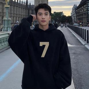 DONDA GOD連帽衛(wèi)衣男春秋款 寬松潮牌嘻哈男生上衣外套ins FEAR